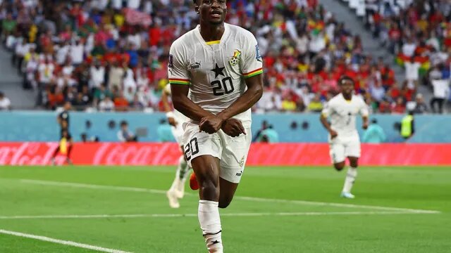 Kudus marcou dois gols de Gana na partida. (Foto: Reuters)
