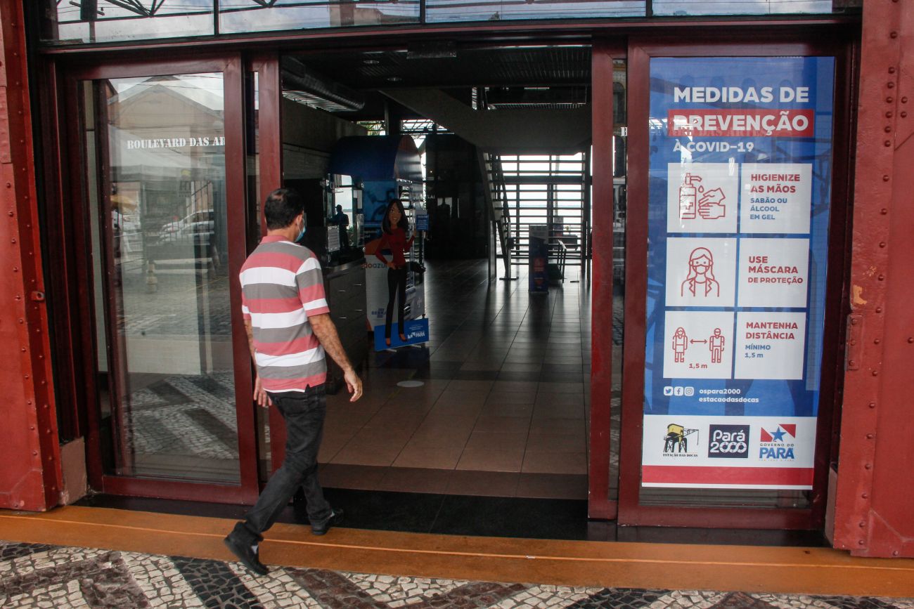 A Estação das Docas é um dos principais pontos turísticos de Belém. (Foto: Marcelo Seabra / Ag. Pará)