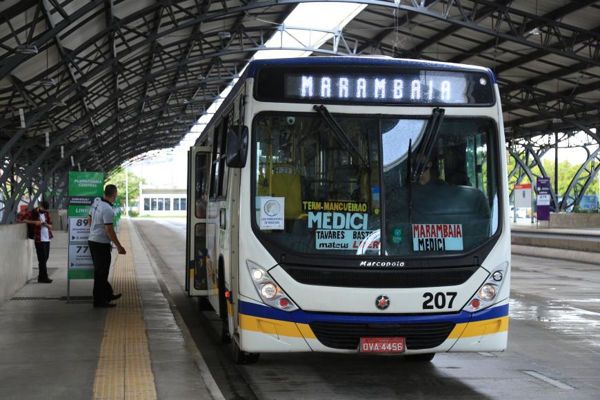 Segundo a Semob, Belém tem, atualmente, 2.017 ônibus rodando na capital e RMB. (Foto: Mácio Ferreira / Agência Belém)