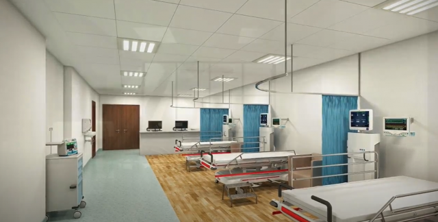 O hospital vai contar com estrutura moderna e ampla. (Foto: Divulgação / Ascom Canaã do Carajás)
