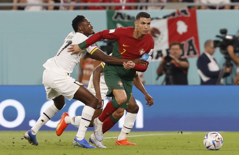 Cristiano Ronaldo margou gols nas últimas cinco edições da Copa do Mundo. (Foto: Getty Images)